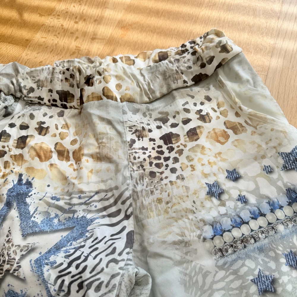 Boutique Artistic Patterned Pants - image 4